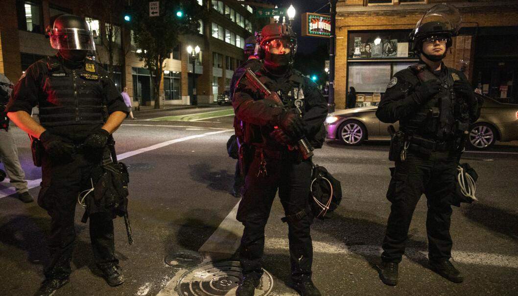 En skutt og drept i demonstrasjoner i Portland En skutt og drept i demonstrasjoner i Portland