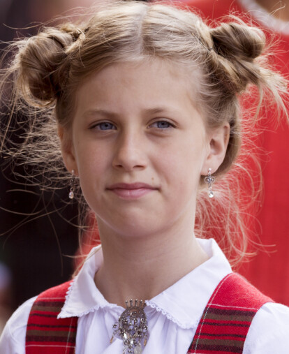 <strong>STOR DAG:</strong> Lørdag ble Leah Isadora konfirmert i Jar kirke. Her i anledning kongeparets 25-årsjubileum i 2016. Foto: NTB Scanpix <strong>STOR DAG:</strong> Lørdag ble Leah Isadora konfirmert i Jar kirke. Her i anledning kongeparets 25-årsjubileum i 2016. Foto: NTB Scanpix