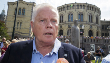 <strong>VIL IKKE:</strong> I fjor "streiket" pensjonistene foran Stortinget. Nå raser Jan Davidsen og Pensjonistforbundet på nytt etter et magert oppgjør.
Foto: Terje Pedersen / NTB scanpix