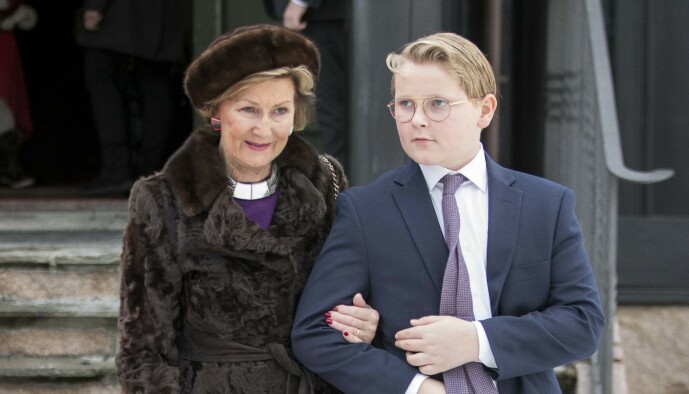 <strong>HYGGELIG:</strong> Dronning Sonja tror det blir en hyggelig konfirmasjon førstkommende lørdag. Foto: Terje Pedersen / NTB scanpix <strong>HYGGELIG:</strong> Dronning Sonja tror det blir en hyggelig konfirmasjon førstkommende lørdag. Foto: Terje Pedersen / NTB scanpix