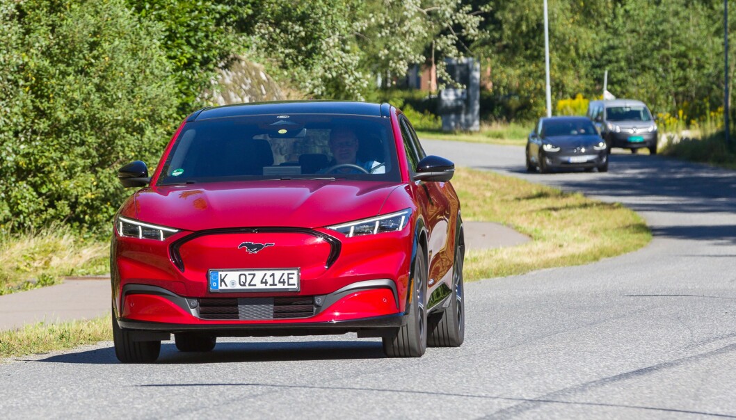 <strong>I NORGE:</strong> Ford Mustang er i disse dager på tester rundt om i Norge. Foto: Ford <strong>I NORGE:</strong> Ford Mustang er i disse dager på tester rundt om i Norge. Foto: Ford