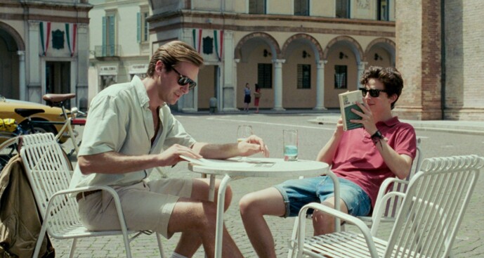 <strong>FILMSTJERNE:</strong> Armie Hammer ble i 2018 nominert til en Golden Globe for rollen sin i «Call Me By Your Name». Her i en scene fra filmen sammen med Timothée Chalamet, som ble nominert til både Oscar og Golden Globe for sin hovedrolle i samme film. Foto: Frenesy Film Co/ Sony/ NTB scanpix <strong>FILMSTJERNE:</strong> Armie Hammer ble i 2018 nominert til en Golden Globe for rollen sin i «Call Me By Your Name». Her i en scene fra filmen sammen med Timothée Chalamet, som ble nominert til både Oscar og Golden Globe for sin hovedrolle i samme film. Foto: Frenesy Film Co/ Sony/ NTB scanpix