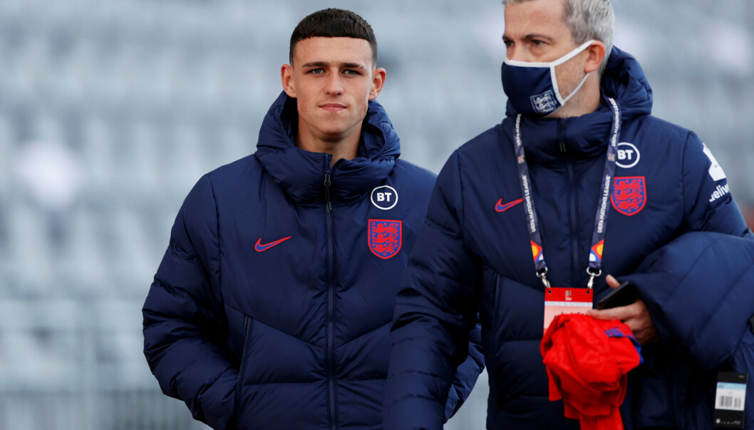 <strong>I TRØBBEL:</strong> Phil Foden. Foto: REUTERS/John Sibley <strong>I TRØBBEL:</strong> Phil Foden. Foto: REUTERS/John Sibley