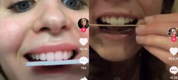 Farlige trender florerer på TikTok - helsesøster og tannlege advarer Farlige trender florerer på TikTok - helsesøster og tannlege advarer
