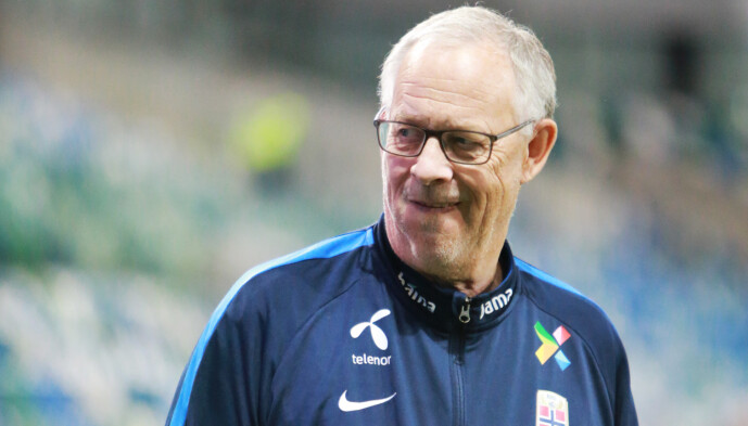 <strong>GOD KVELD PÅ JOBB:</strong> Lars Lagerbäck. Foto: Paul McErlane / NTB scanpix <strong>GOD KVELD PÅ JOBB:</strong> Lars Lagerbäck. Foto: Paul McErlane / NTB scanpix