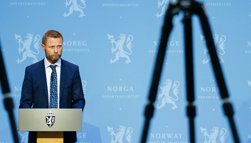 Norge er rødt: - Nedslående Norge er rødt: - Nedslående