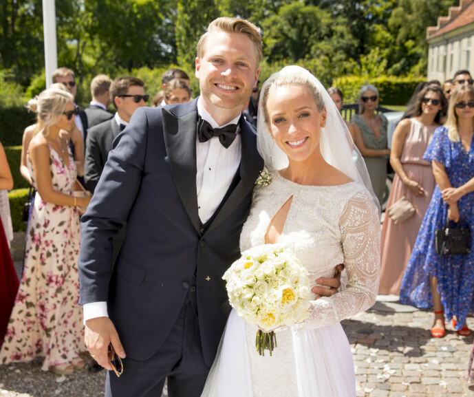 <strong>ÅPENHJERTIGE:</strong> Harald og Katarina, som giftet seg for to år siden, forteller åpenhjertig om fødselen i onsdagens episode av sin felles podkast. Foto: Espen Solli / Se og Hør <strong>ÅPENHJERTIGE:</strong> Harald og Katarina, som giftet seg for to år siden, forteller åpenhjertig om fødselen i onsdagens episode av sin felles podkast. Foto: Espen Solli / Se og Hør