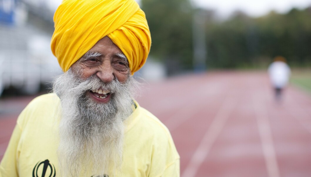 100-åring løp maraton 100-åring løp maraton