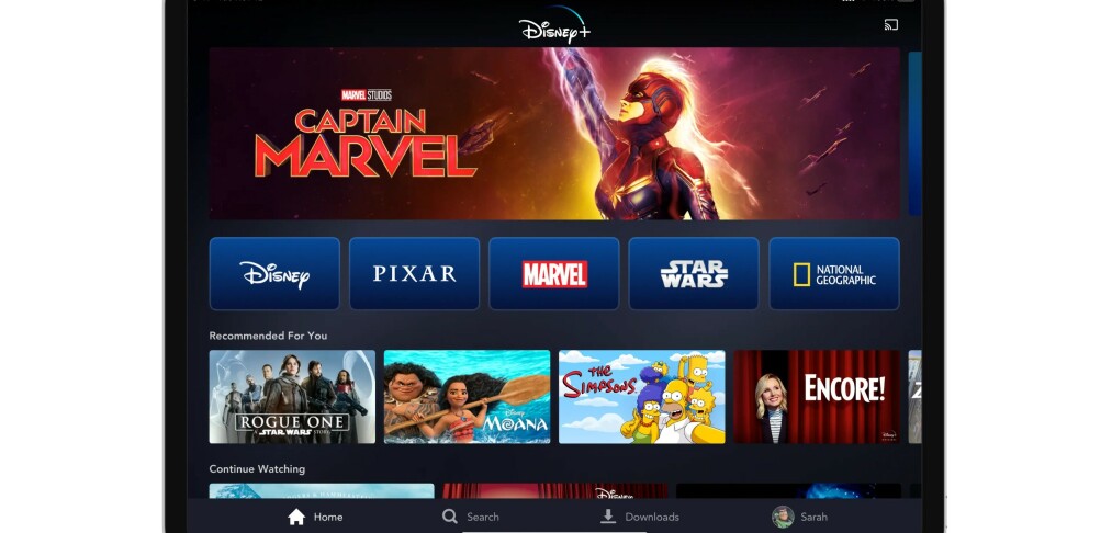 Nå er Disneys strømmetjeneste her Nå er Disneys strømmetjeneste her