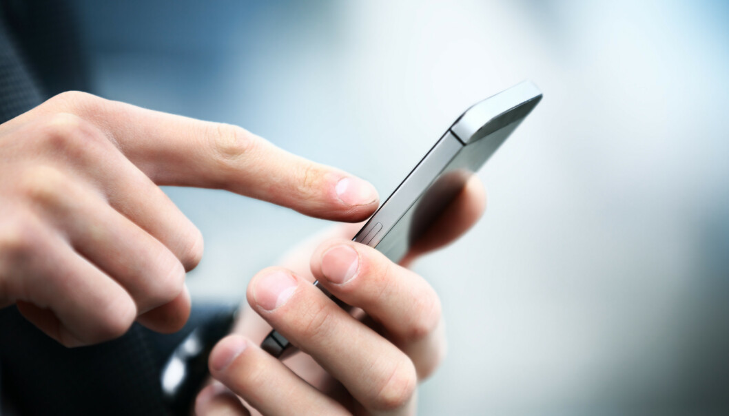 Kraftig SMS-advarsel Kraftig SMS-advarsel