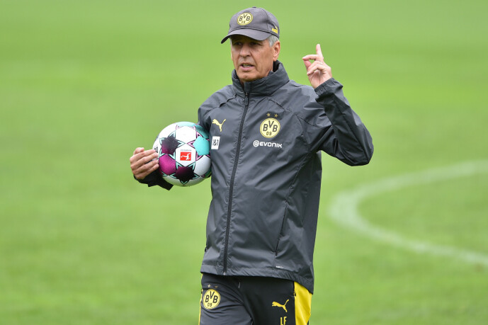 <strong>DORTMUND-BOSS:</strong> Lucien Favre. Foto: NTB scanpix <strong>DORTMUND-BOSS:</strong> Lucien Favre. Foto: NTB scanpix
