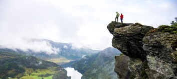 Høstferie utenfor allfarvei: Nei, dette er ikke Trolltunga Høstferie utenfor allfarvei: Nei, dette er ikke Trolltunga