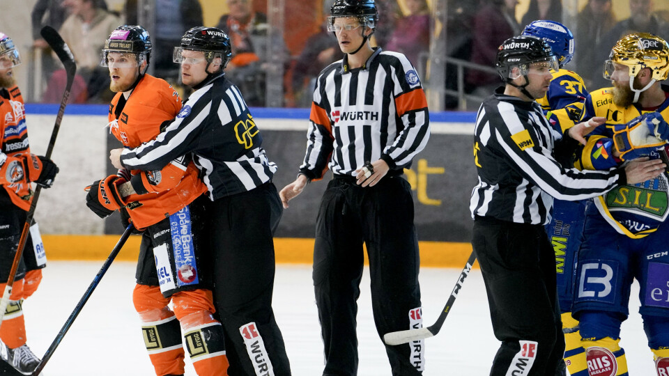Norsk hockeydommer trekker seg fra finalekamp etter hets
