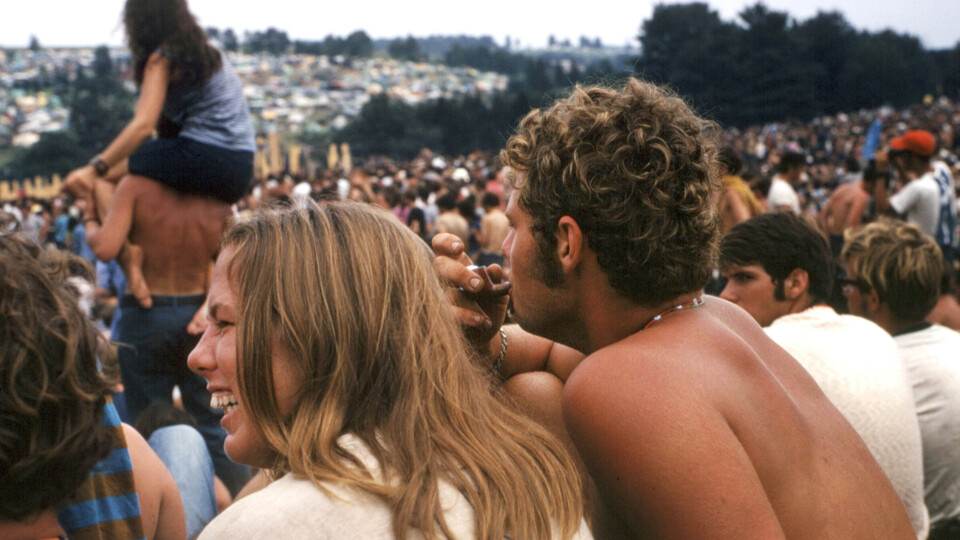 Nordmenn minnes Woodstock