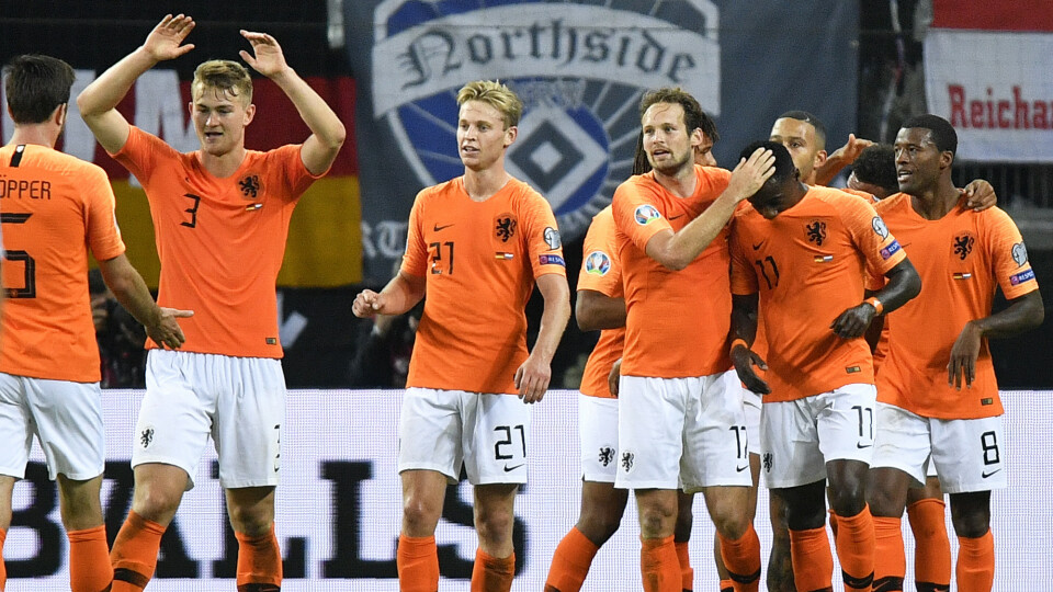Nederland snudde og slo Tyskland