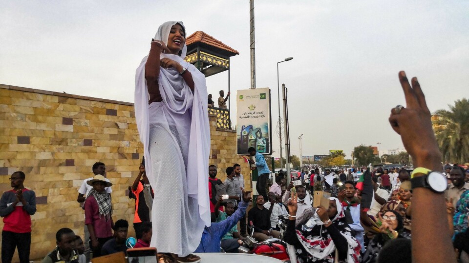 Symbolet på Sudans frihetskamp
