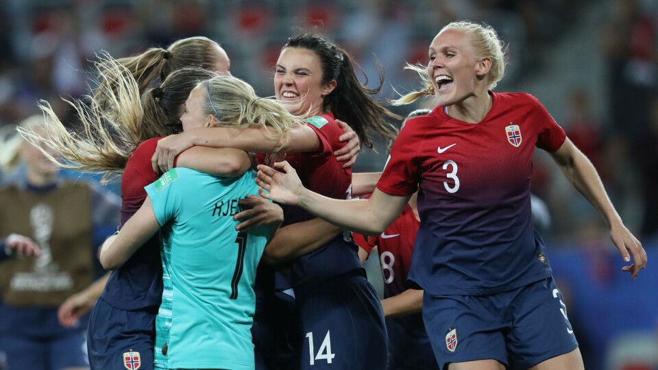 Norge møter England i VM-kvartfinalen