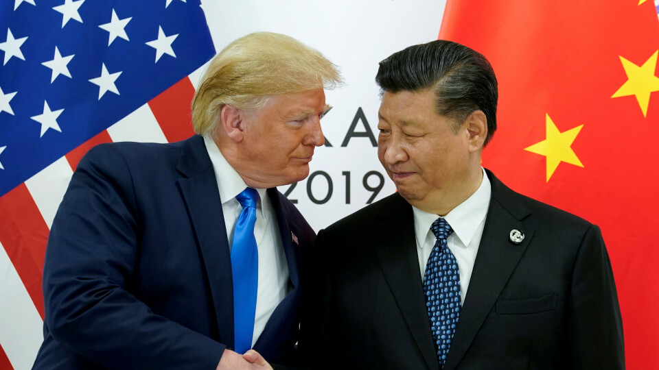 Aksjemarkeder faller etter Trump-tweet om økt Kina-toll