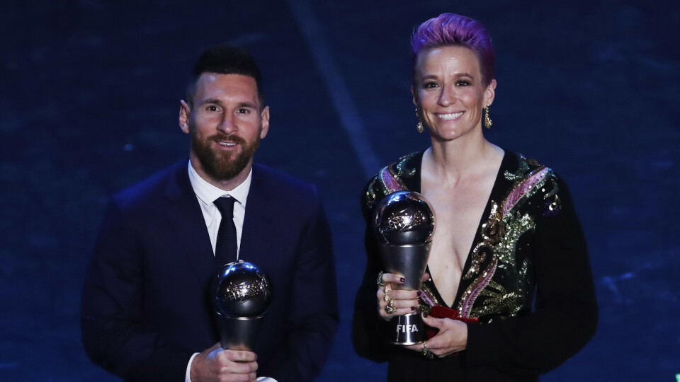 Lionel Messi årets spiller i verden