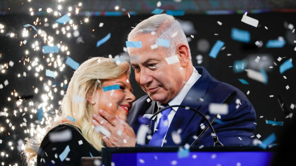 Netanyahu jubler over ledelse