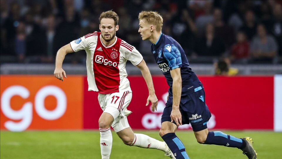 Ødegaards Vitesse fikk bank av Ajax