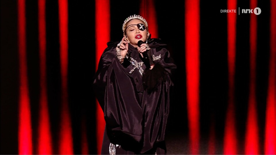 Madonnas opptreden slaktes