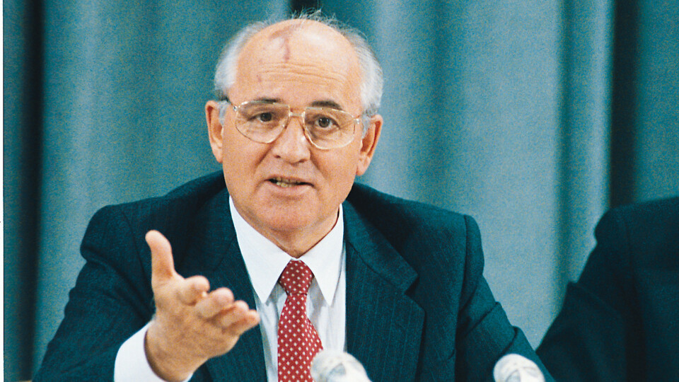 President Gorbatsjov takket de norske heltene