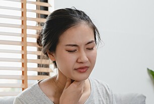 Slim i halsen: Hva er årsaken og hva hjelper?